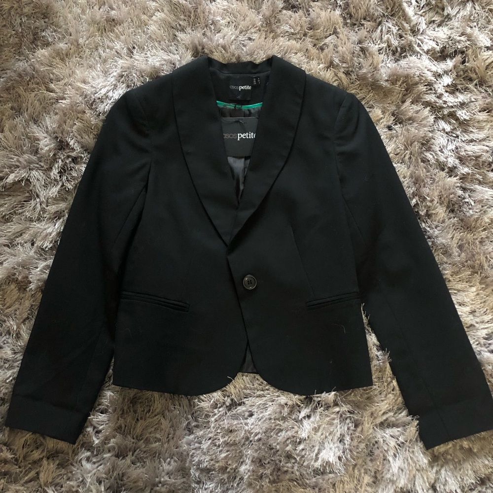 ASOS Petite Black Blazer NWT